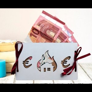Geld Cadeaukaart Housewarming - Onbedrukt - 14 varianten - MDF wit 3mm - housewarming cadeau - Nieuw huis cadeau - samenwonen cadeau voor stel - nieuwe woning cadeau - verhuis cadeau - nieuw huis kadootje - housewarming pakket - verhuizen cadeau