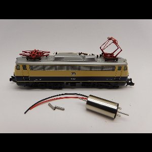 micromotor NH005 motor ombouwset voor Hobbytrain E10, E10.3, E40, BR 110, BR 112, BR 114, u.a.