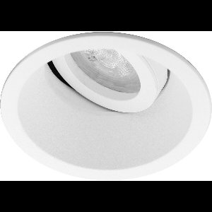 Premium Inbouwspot Dietz Wit Verdiepte ronde spot Warm Wit (3000K) Met Philips LED