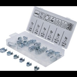 BGS Slangklem assortiment | Ø 6 - 16 mm | 30-dlg 9476