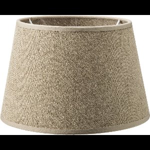 Home Sweet Home - Stoffen - Stoffen Lampenkap - Conisch - Brown - Minimalistische stijl - 20 x 15 x 13 cm - E27 fitting - voor tafellampen - voor woonkamer en slaapkamer