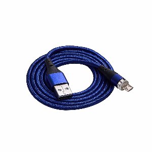 Akyga AK-USB-47 USB-kabel USB-A stekker, USB-micro-B stekker 1.00 m Blauw