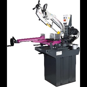 Metaalbandzaag -45/+60° zaagcapaciteit rond 225 mm 1,1 kW 400V 45/90 m/min hoogte zaagblad 27 mm Optisaw SD285E