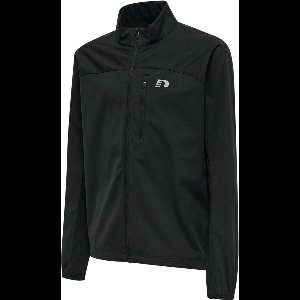 Newline Core Cross Jacket kinderen - sportjas - zwart - maat 128