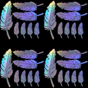 28Pcs Feather Car Reflective Sticker Side Graphic Waterproof Colorful Stripe Decals Cover Scratches Decoration for Car Body Side Truck SUV Off-Road Vehicles Skateboard Motorcycle