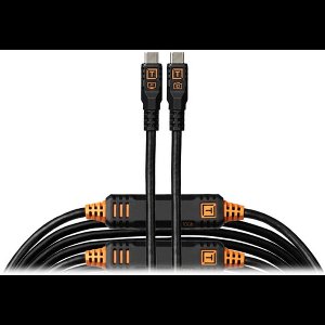 Tether Tools Leverlock and Cable Kit 10G USB-C to USB-C 9.2m Straight To Straight Black