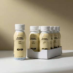 Protiplan - Tray Proteïne Smoothie Vanille - 8 x 250 ml - Voordeelpak - Ready to go proteïnedrank