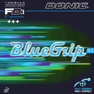 Donic - Blue Grip S1 - Rood - 2.0 - Tafeltennis Rubbers