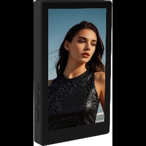 MOJOGEAR VS4 Touchscreen Selfie Vlog Monitor - Geschikt voor Camera en Smartphone - Flip Screen - Kunststof - Zwart