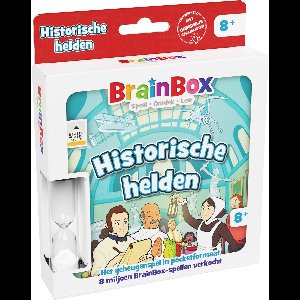 Brainbox Pocket Historische Helden - Nederlands Kaartspel
