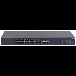 Dahua Technology CS4220-16GT-240 Managed L2 Gigabit Ethernet (10/100/1000) Power over Ethernet (PoE) Zwart