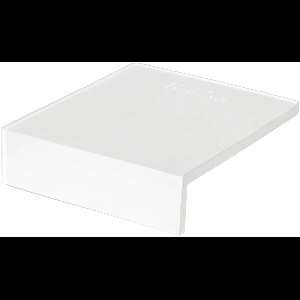 Tampermat Hoek - Klein - Wit - Tampingmat – Tamper Mat - Corner – Espressomachine - Barista Essentials