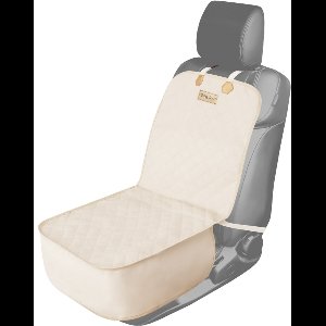 DogSeat Milo Travel Honden Autostoel Cover – Wit – Leatherlook – Voor Alle Honden – Waterafstotend & Krasbestendig – Auto Beschermhoes Hond - Automand