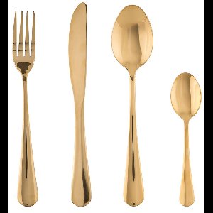Bestek Set Or 16-delig Goud