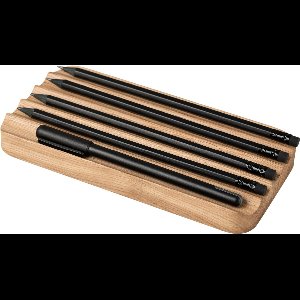 Oakywood OakyBlocks Pen Tray - Massief Eikenhout - Pennenhouder voor Modulaire Magnetische Bureau Organiser