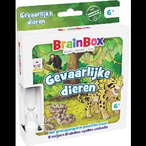 Brainbox Pocket Gevaarlijke Dieren - Nederlands Kaartspel
