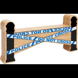 Lanka Kade politie speelgoed versperring van karton educatief.