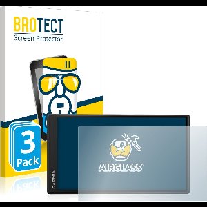 Screenprotector 3 Stuks voor Garmin DriveSmart 55 Beschermglas transparant