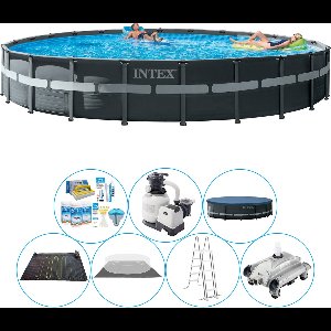 Ultra XTR Frame Rond 732x132 cm - Zwembad Plus Accessoires