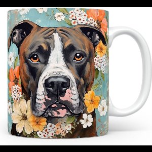 Mok met Pit Bull Beker voor koffie of tas voor thee, cadeau voor dierenliefhebbers, moeder, vader, collega, vriend, vriendin, kantoor