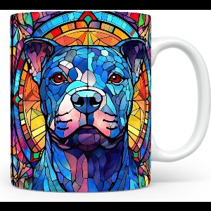 Mok met Pit Bull Beker voor koffie of tas voor thee, cadeau voor dierenliefhebbers, moeder, vader, collega, vriend, vriendin, kantoor
