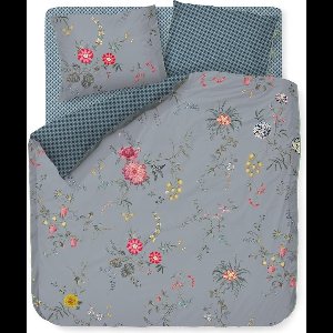 Pip Studio Fleur Grandeur dekbedovertrek - Lits-Jumeaux - 240x200/220 - Blauw