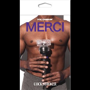 Doc Johnson - Cock Stroker - Wand Attachment - Clear