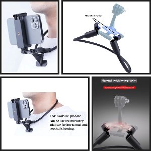Magnetische Neck Mount voor Smartphone - Verstelbare Magnetische Mount Smartphone - Smartphone houder - Samsung galaxy - iphone All Smartphone