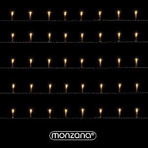 Monzana Lichtsnoer Kerst 600 LED´S - IP44 60m - Warm Wit