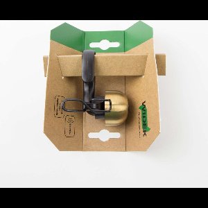 Widek bel Paperclip E-bike nz PVD goud op kaart