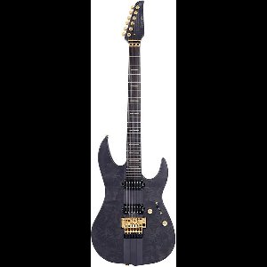 Sire X10/TBKS - Neck-Through Elektrische Gitaar - Alder & Populieren Burl - Transparant Zwart Satijn