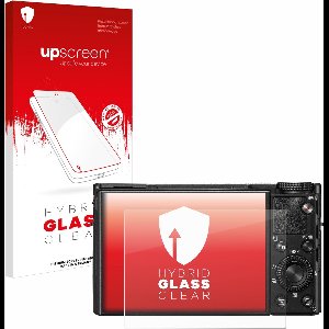 upscreen - Screenprotector voor Sony Cyber-Shot DSC-RX100 VII / VIIA - Folie Beschermfolie Beschermglas transparant