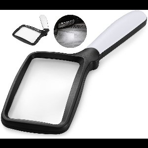 Vergrootglas met Verlichting - Leesloep voor Ouderen - Loeplamp met LED verlichting - Loep - Vergrootglas voor Diamond Painting - Zwart