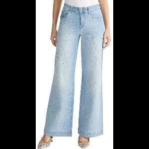 Liu Jo Dames Jeans Blauw UA5158-DS800/78850 Ecs Authentic Flare R.W.