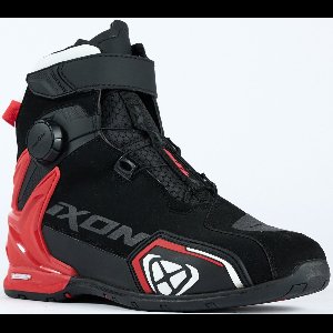 Ixon Bull 2 WP Zwart Wit Rood Motorschoenen - Maat 44 - Laars