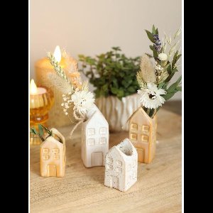 Bloemenvaas huisje Amsterdam S 3x3x6cm