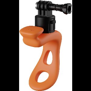 Telesin T-TLQ-007 Quick-Release Mount voor Action Camera - Magnetisch met Dubbele Vergrendeling - Universeel voor GoPro & 1/4 inch Schroefdraad - Kunststof & RVS - Zwart met Oranje