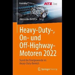 Computer Science and Engineering (German Language) - Heavy-Duty-, On- und Off-Highway-Motoren 2022
