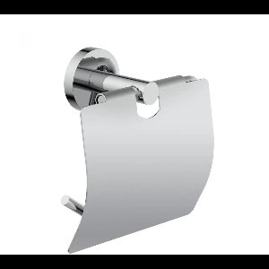 Wovar Toiletrolhouder Chroom met klep | Per stuk