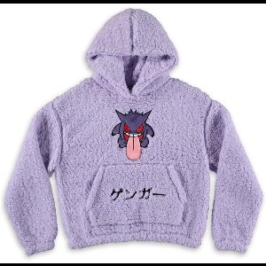 Pokémon - Gengar Teddy Hoodie/trui - XS - Paars