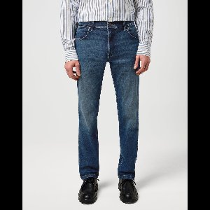 Wrangler - Greensboro - Heren Regular Straight-fit Jeans - Marine Tint