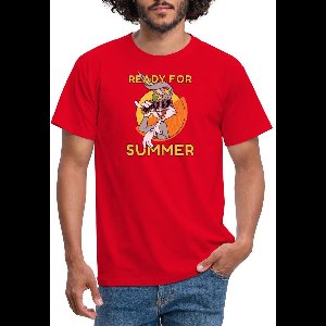 Looney Tunes Bugs Bunny Ready For Summer T-Shirt Heren