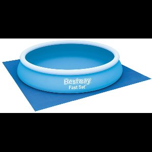 Bestway - Flowclear - Zwembadgrondzeil - 396x396 - cm