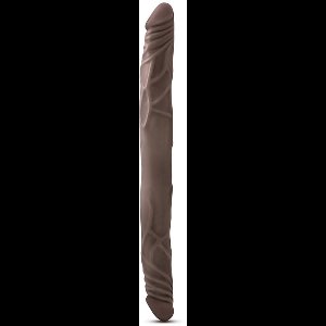 Lusty Dubbele Dildo Bruin 35 CM
