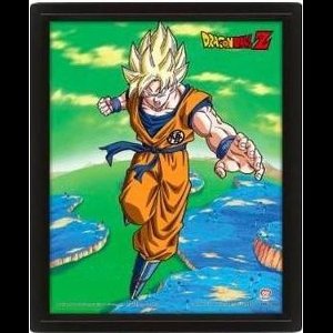 DRAGON BALL Z - Super Saiyan Transf. - 3D Lenticular Poster 26x20cm