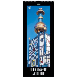 Hundertwasser Architecture Kalender 2021 (verticaal)