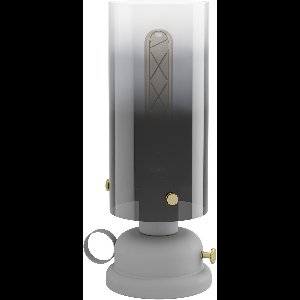 EGLO Gargrave Tafellamp - E27 - 31,5 cm - Zwart|Grijs|Goud - Glas