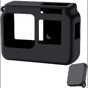 Geschikt voor Schokbestendige siliconen beschermhoes met lensdop Geschikt voor Insta360 ONE R 4K