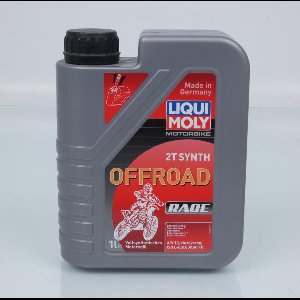 Bidon huile lubrifiant LIQUI MOLY Off Road Race 2T Synth 1L pour moto quad Neuf