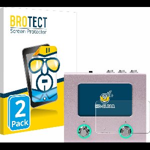 BROTECT - Screenprotector voor Hotone Ampero Mini - Folie Beschermfolie transparant 2 Stuks